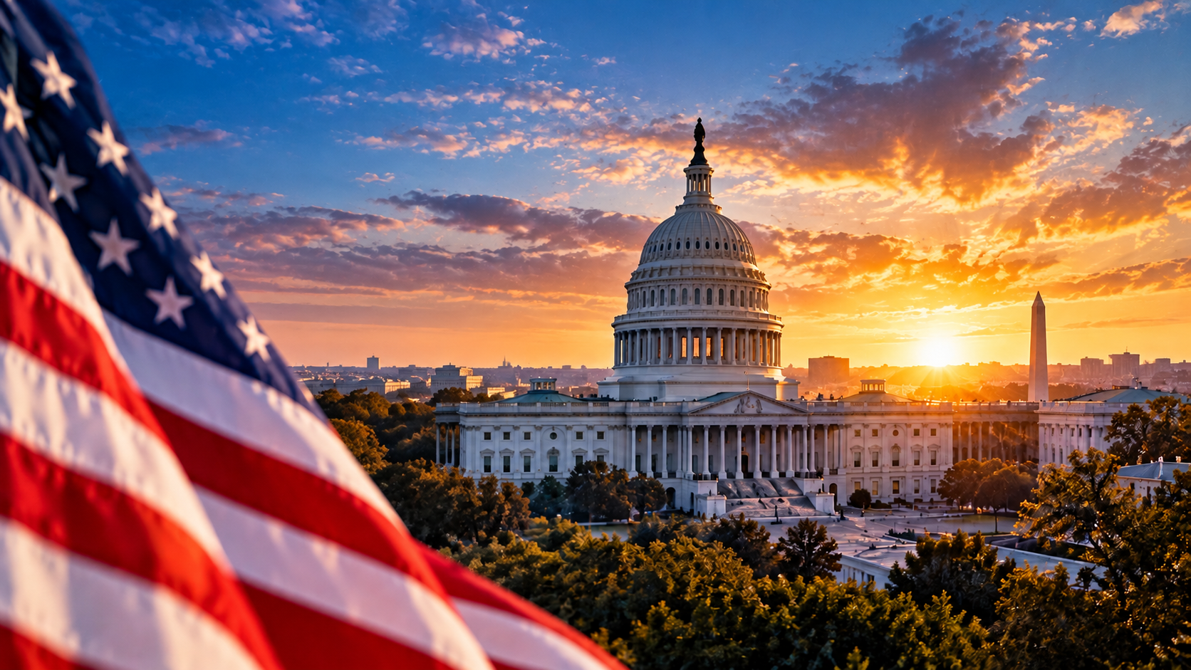 The U.S. Capitol in Washington, D.C. The American constitutional system divides political authority among competing institutions.